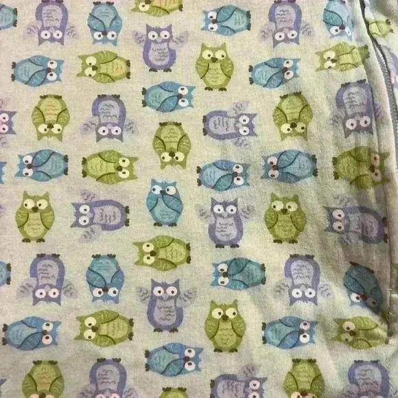 Halo Owl Print Sleep Stack Size Medium 6-12 Months Baby Nursery - Picture 3 of 4